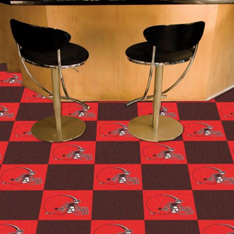 Cleveland Browns MLB Team Carpet Tiles