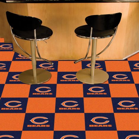 Chicago Bears MLB Team Carpet Tiles