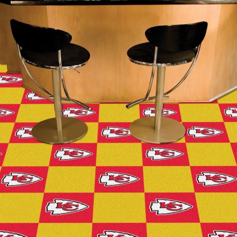 Kansas City Chiefs MLB Team Carpet Tiles