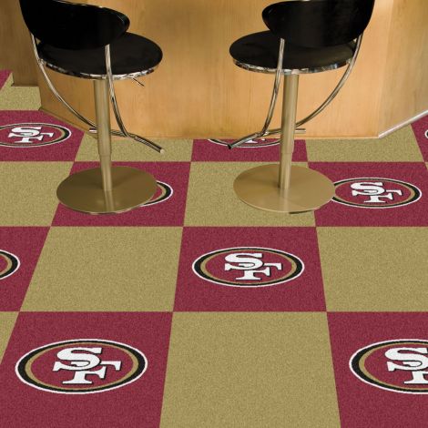 San Francisco 49ers MLB Team Carpet Tiles