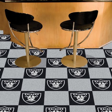 Oakland Raiders MLB Team Carpet Tiles