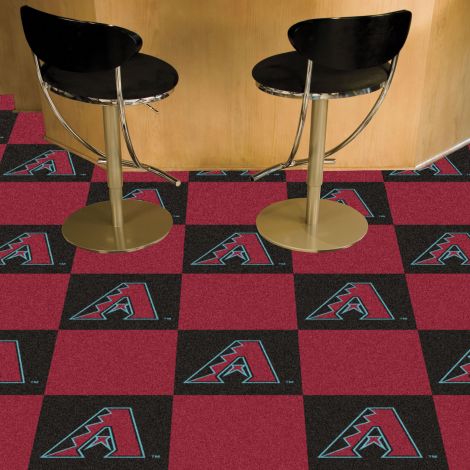 Arizona Diamondbacks MLB Team Carpet Tiles