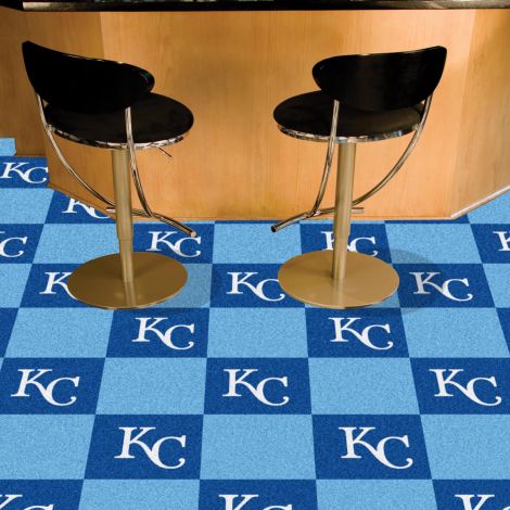 Kansas City Royals MLB Team Carpet Tiles