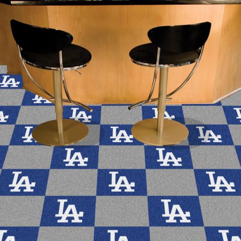 Los Angeles Dodgers MLB Team Carpet Tiles