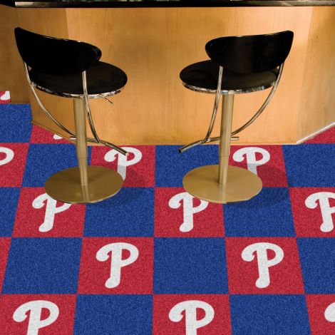 Philadelphia Phillies MLB Team Carpet Tiles