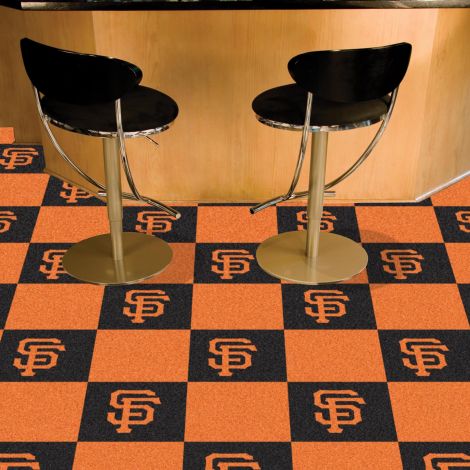 San Francisco Giants MLB Team Carpet Tiles