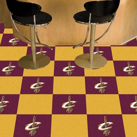 Cleveland Cavaliers NBA Team Carpet Tiles
