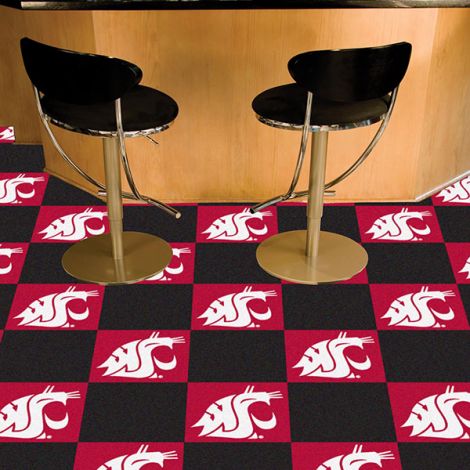 Washington State University Collegiate Team Carpet Tiles