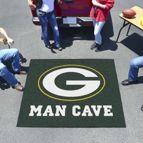 Green Bay Packers MLB Man Cave Tailgater Mats
