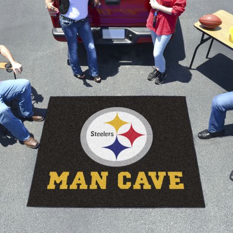 Pittsburgh Steelers MLB Man Cave Tailgater Mats
