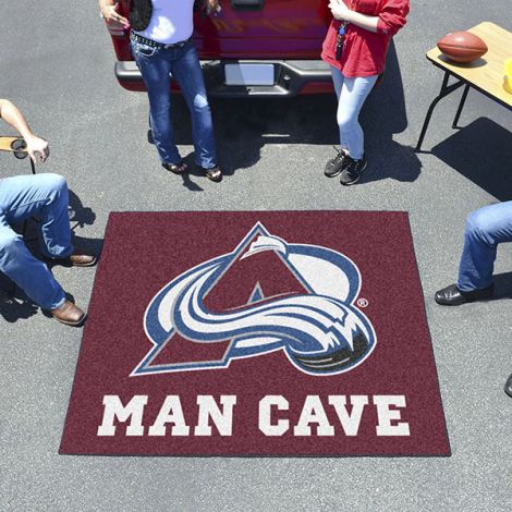 Colorado Avalanche NHL Man Cave Tailgater Mat