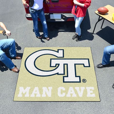 Georgia Tech Collegiate Man Cave Tailgater Mat