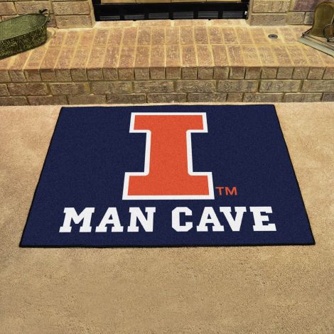 University of Illinois Collegiate Man Cave All-Star Mat