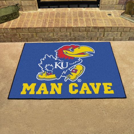 University of Kansas Collegiate Man Cave All-Star Mat
