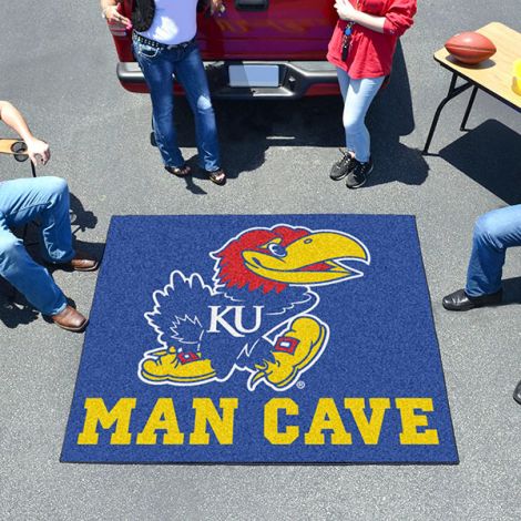 University of Kansas Collegiate Man Cave Tailgater Mat