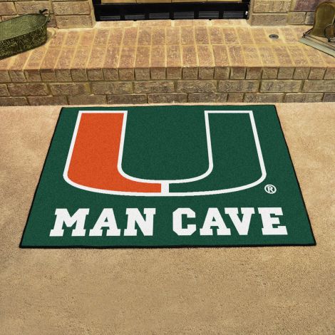 University of Miami Collegiate Man Cave All-Star Mat
