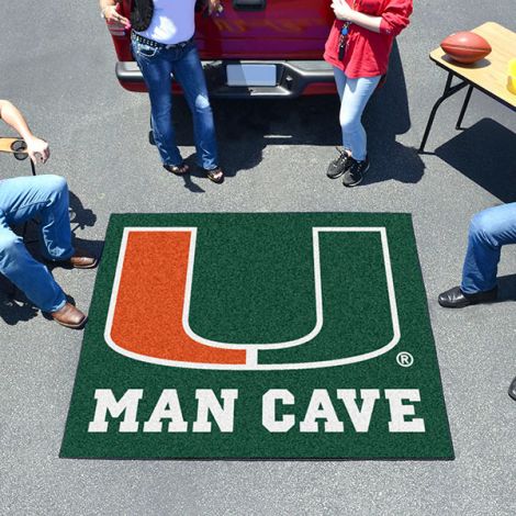 University of Miami Collegiate Man Cave Tailgater Mat