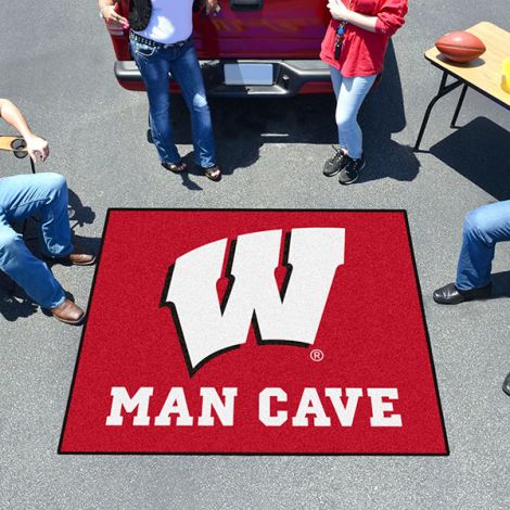University of Wisconsin Collegiate Man Cave Tailgater Mat