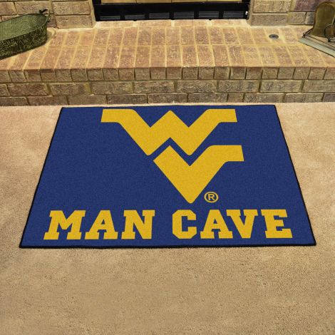 West Virginia University Collegiate Man Cave All-Star Mat