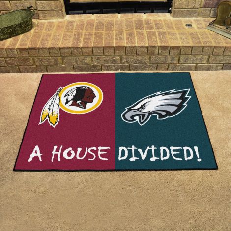 Redskins / Eagles MLB House Divided Mats