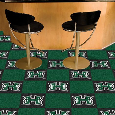 University of Hawaii Collegiate Team Carpet Tiles