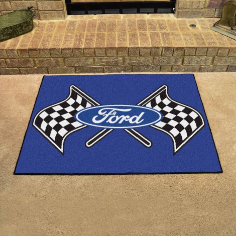 Ford Flags Blue Ford All Star Mat