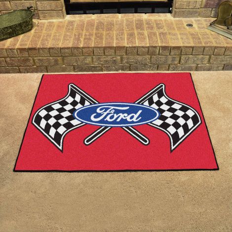 Ford Flags Red Ford All Star Mat