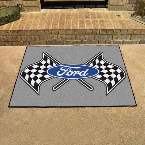 Ford Flags Grey Ford All Star Mat
