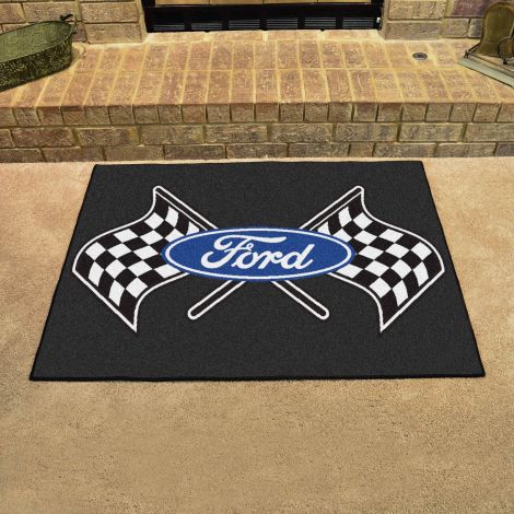 Ford Flags Black Ford All Star Mat