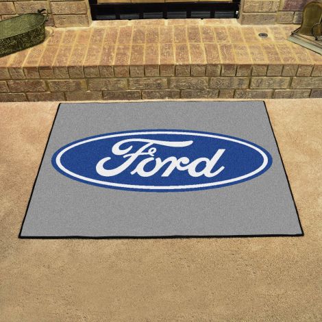 Ford Oval Grey Ford All Star Mat