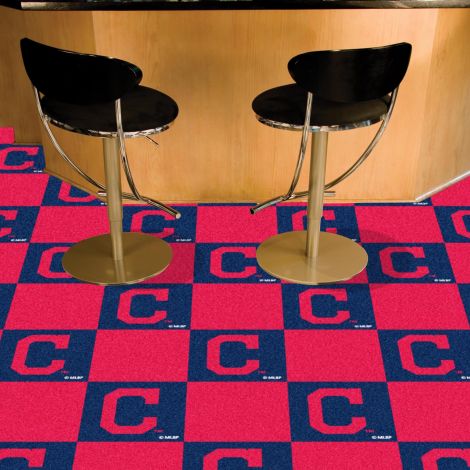 Cleveland Indians MLB Team Carpet Tiles