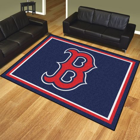 Boston Red Sox MLB 8x10 Plush Rugs