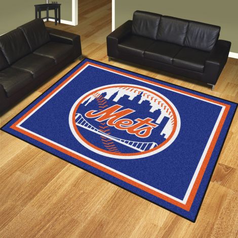 New York Mets MLB 8x10 Plush Rugs