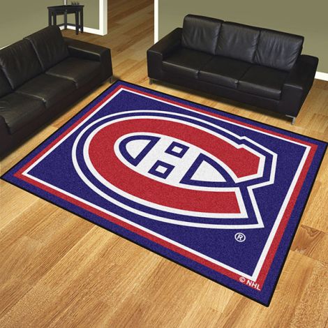 Montreal Canadiens NHL 8x10 Plush Rug