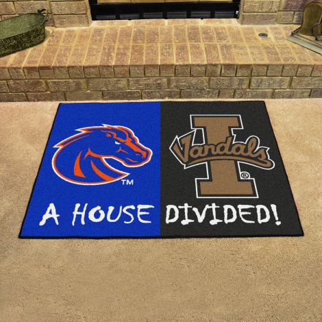 House Divided - Boise State - Idaho Collegiate House Divided Mat