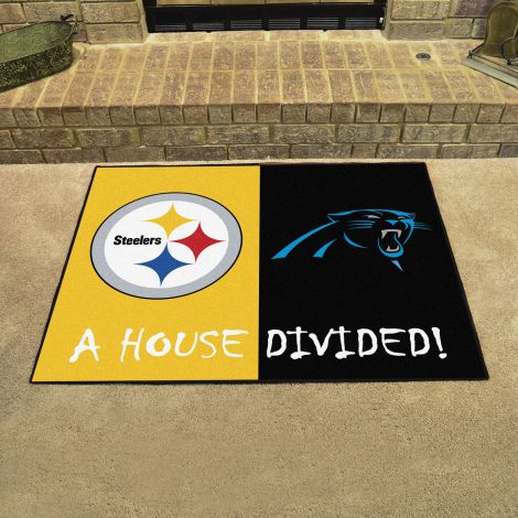 Steelers / Panthers MLB House Divided Mats