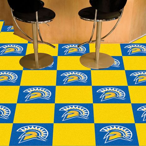 San Jose State University Collegiate Team Carpet Tiles