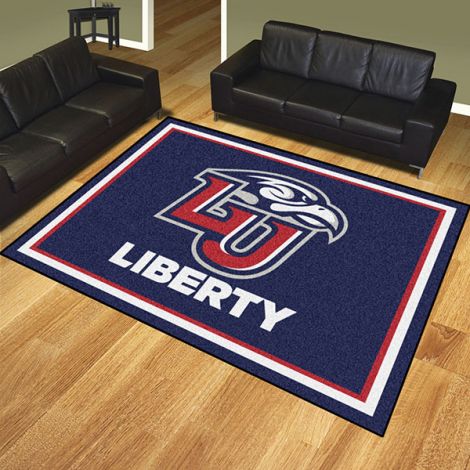 Liberty University Collegiate 8x10 Plush Rug
