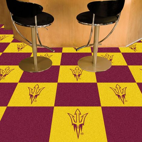 Arizona State University Collegiate Team Carpet Tiles