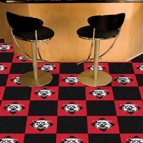 Davidson College Collegiate Team Carpet Tiles