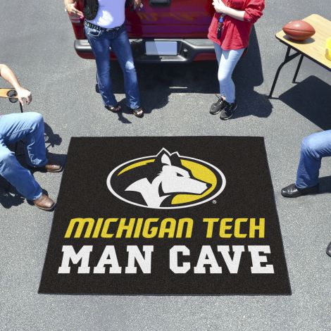 Michigan Tech University Collegiate Man Cave Tailgater Mat