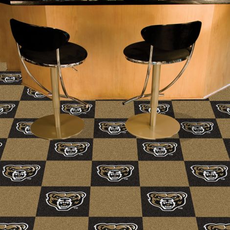 Oakland University Collegiate Team Carpet Tiles