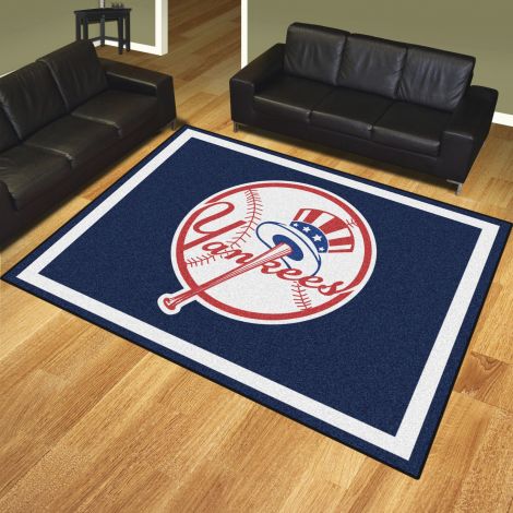 New York Yankees MLB 8x10 Plush Rugs