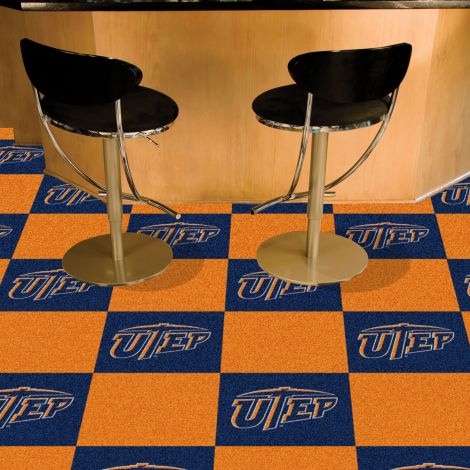 UTEP Collegiate Team Carpet Tiles