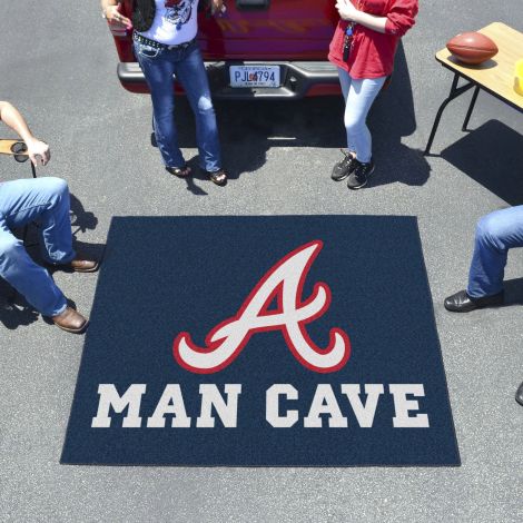 Atlanta Braves MLB Man Cave Tailgater Mats