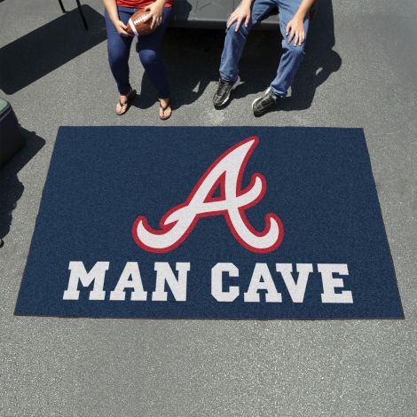 Atlanta Braves MLB Man Cave Ultimat Rectangular Mats