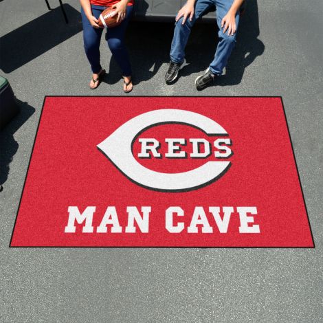 Cincinnati Reds MLB Man Cave Ultimat Rectangular Mats
