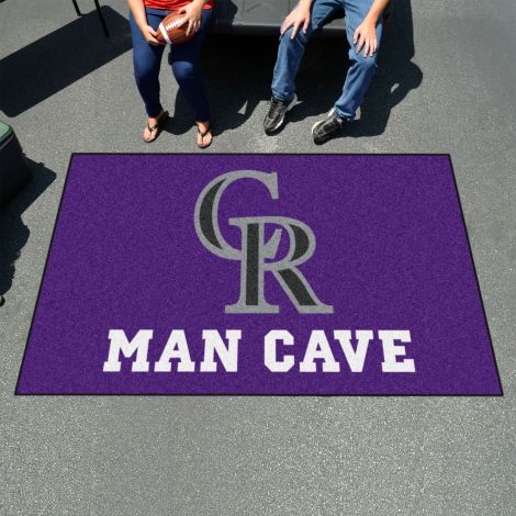 Colorado Rockies MLB Man Cave Ultimat Rectangular Mats