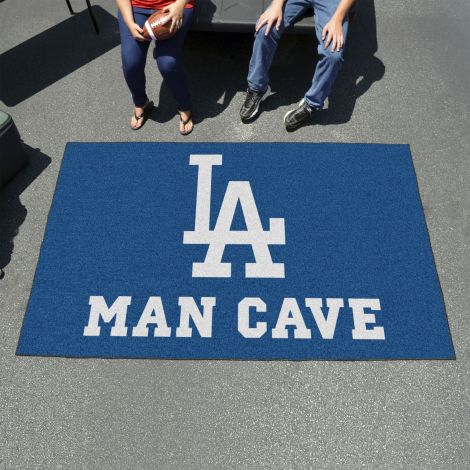 Los Angeles Dodgers MLB Man Cave Ultimat Rectangular Mats