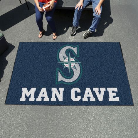 Seattle Mariners MLB Man Cave Ultimat Rectangular Mats